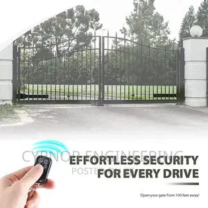 Motorized Sliding Gate Opening Mechanism