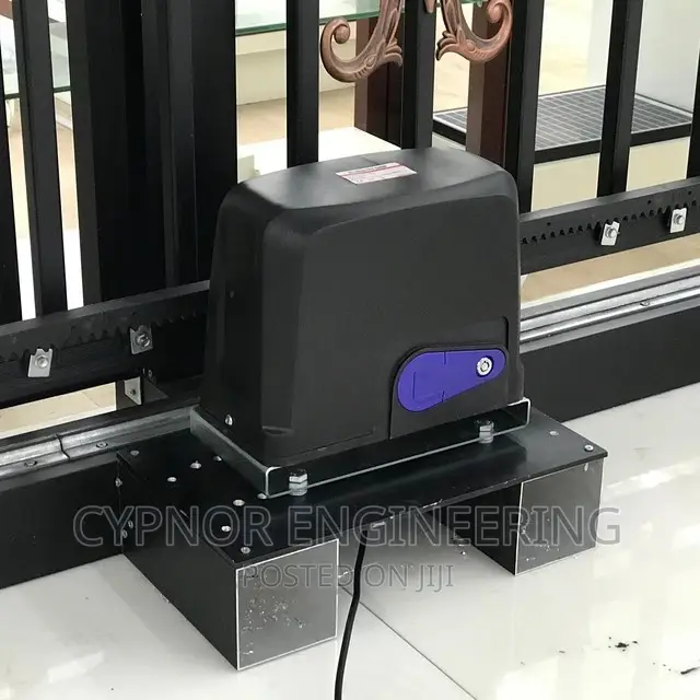 Motorized Sliding Gate Opening Mechanism