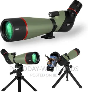 Gosky Newest 20-60x80 HD Dual Focusing Spotting Scope • BAK4