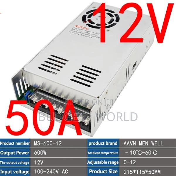 50 Amphers Power Supply Opened - main view
