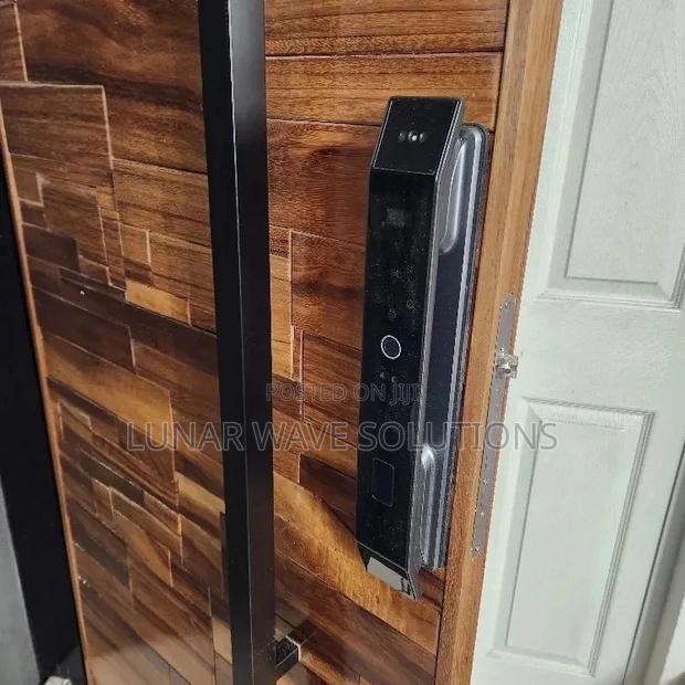 Fingerprint Smart Lock With Camera and Rechargeable Battery