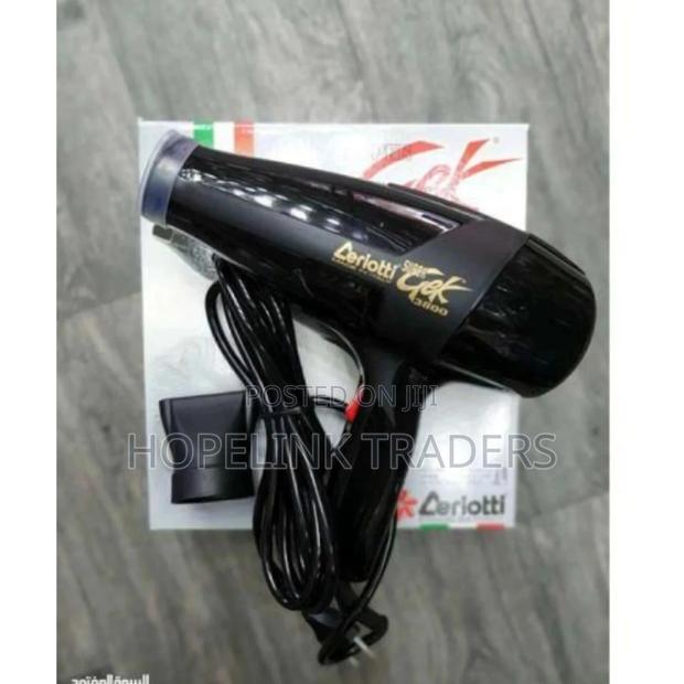 Ceriotti Super Gek 3000 Blow Dry Hair Dryer - Black