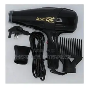 Blow Dry Hair Dryer GEK 3000 Blow Dry Hair Dryer - Black