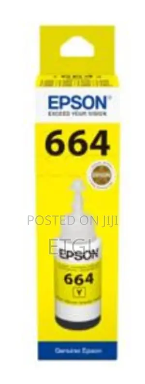 T6644 Yellow Ink Bottle 70ml