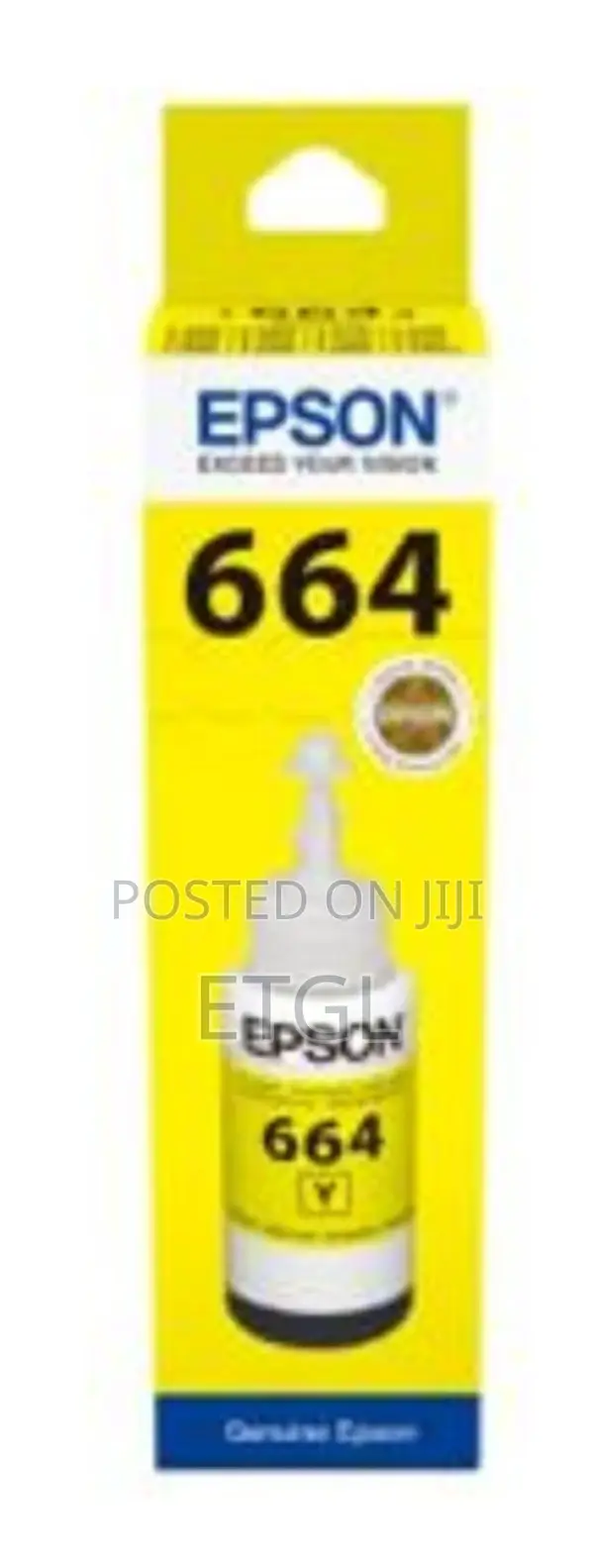 T6644 Yellow Ink Bottle 70ml