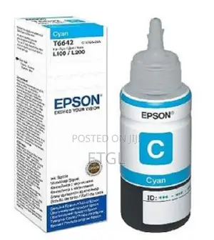 T6642 Cyan Ink Bottle 70ml