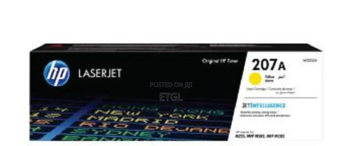 HP 207A Yellow Original Laserjet Toner Cartridge