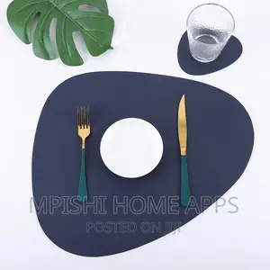 12pcs Leather Table Mats