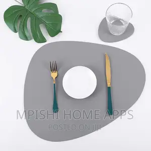 12pcs Leather Table Mats
