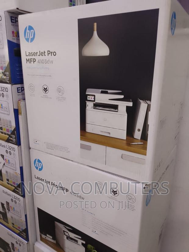 HP Laserjet Pro MFP 4103dw Printer - main view