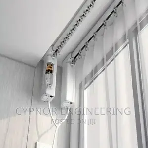 Smart Motorized Aluminium Curtain Rails With Remote Control