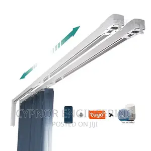 Motorized Smart Curtain Rails With Tuya App Control
