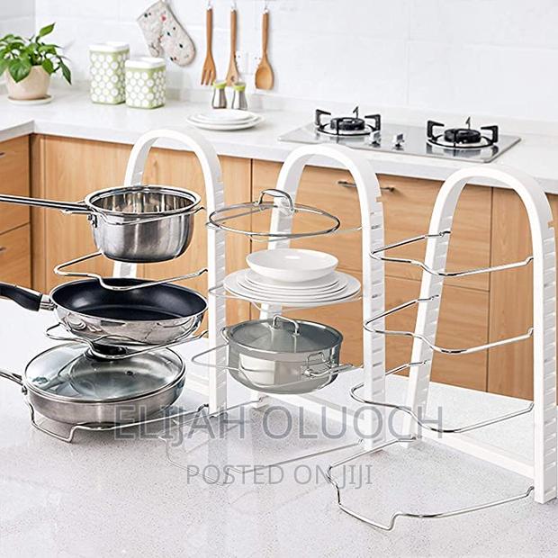 3layer Cooking Pot/Pan Organizer - thumbnail 2