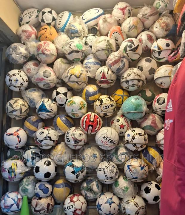 All Types of Balls I.E Football, Volleyball, Basketball Etc