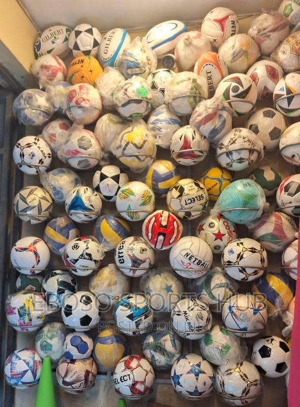 All Types of Balls I.E Football,Handball,Netball Etc