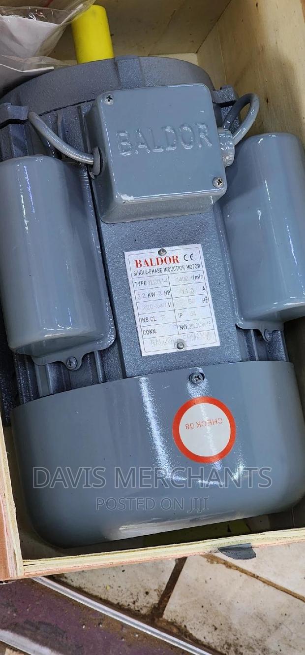 Baldor 3hp Electric Motor Single Phase - main view