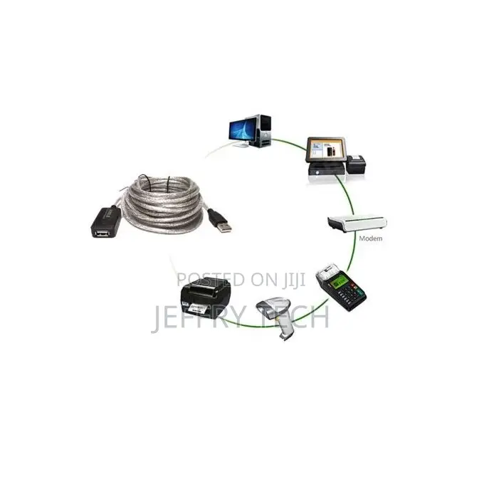 10M USB 2.0 Male to Female Extension Cable Adapter