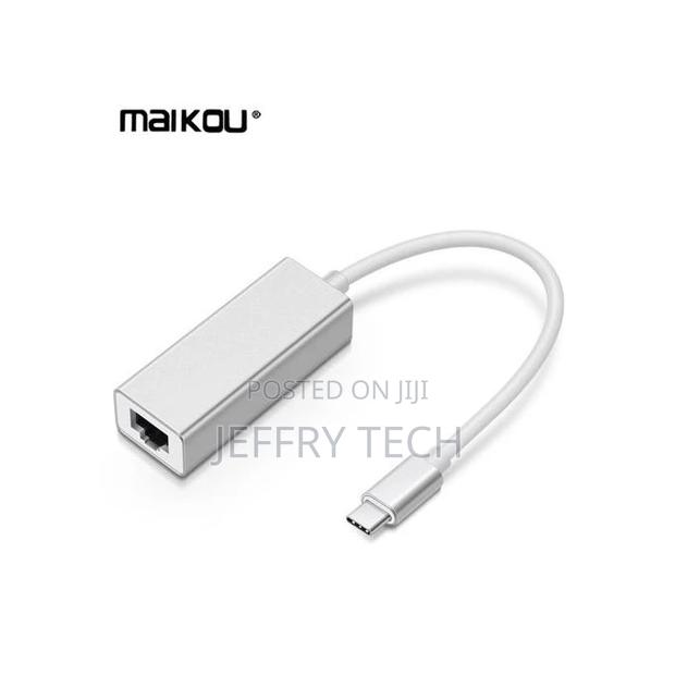 USB3.1 Type C Ethernet Adapter USB-C to RJ45 Lan Network