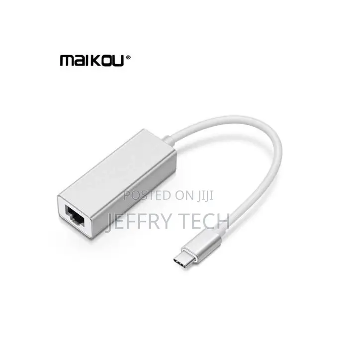 USB3.1 Type C Ethernet Adapter USB-C to RJ45 Lan Network