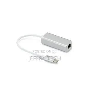 USB3.1 Type C Ethernet Adapter USB-C to RJ45 Lan Network