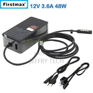 12V 3.6A 45W for Surface Charger Pro 1 Pro 2 Windows 8