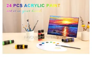 24pcs Acrylic Paint Brushes