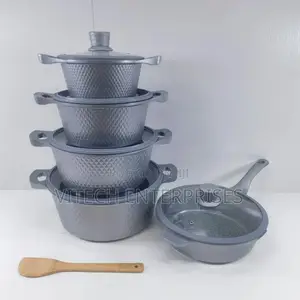 Bosch 11pc Nonstick Cookware + Silicone Lid Covers