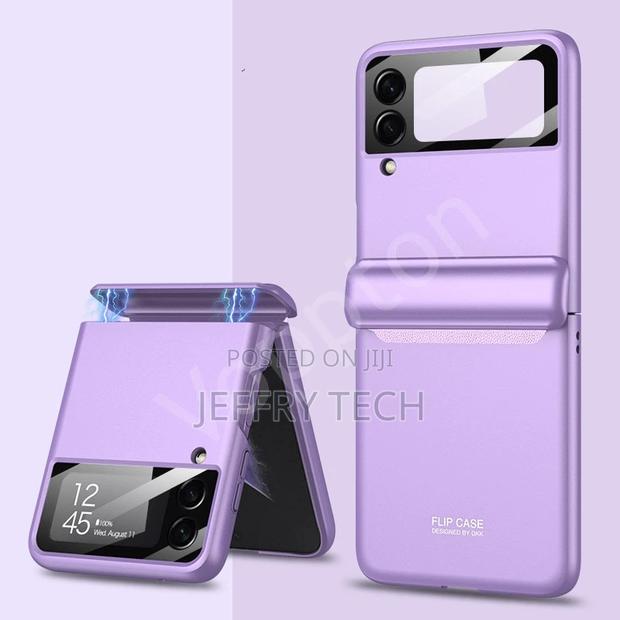 Case for Samsung Galaxy Z Flip 4 3 5g-E Clear Green Ring - thumbnail 2