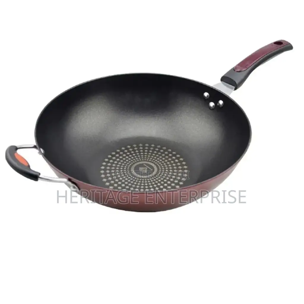 Nonstick Wok Induction Cooktop Compatible Wok Pan34cm