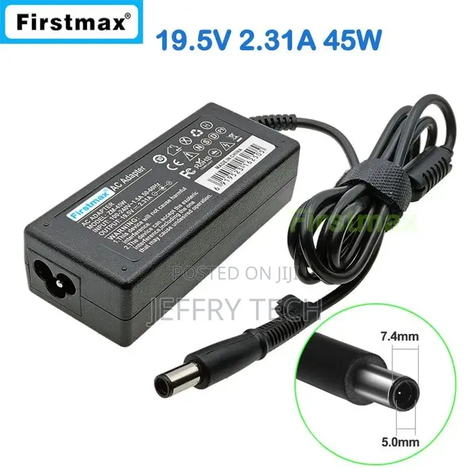 19.5V 2.31A 45W Laptop Charger for HP Elitebook Folio 9470m