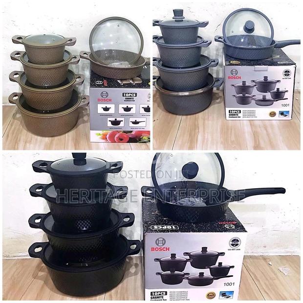 Nonstick Cookware,Silicon Bosch Cookware Set