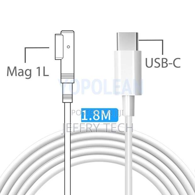 USB C Type C to Mag 1 2 L/T-Tip Charging Cable for Macbook