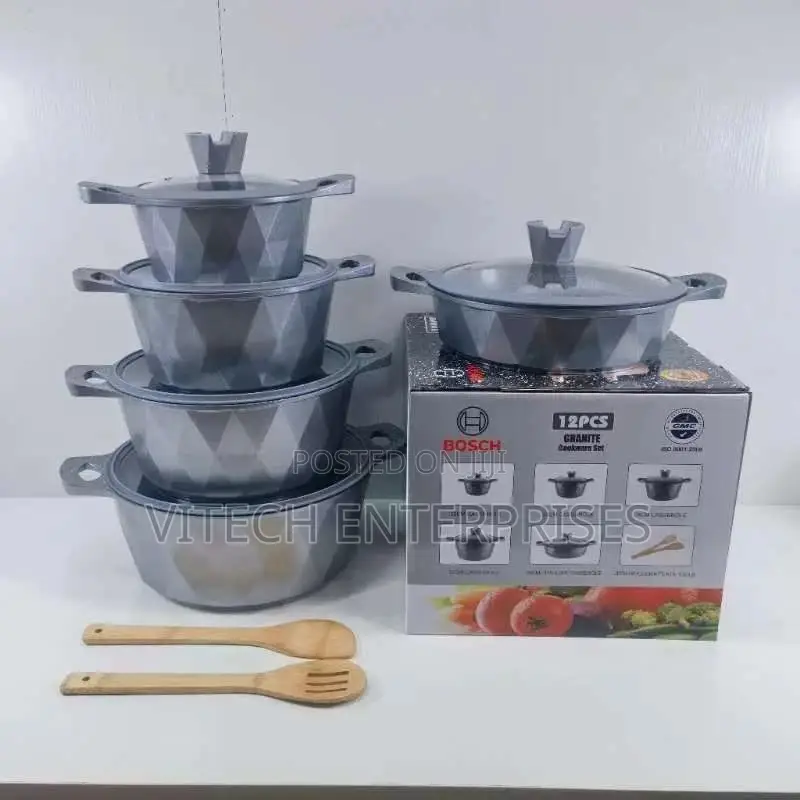 Bosch 12 PCS Granite Cookware Set