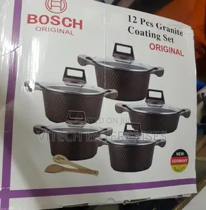 Bosch Granite Cooking Pots -12pcs Cookware Set