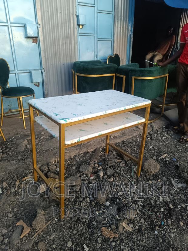Manicure Table, With 2 Marble Tops. - main view