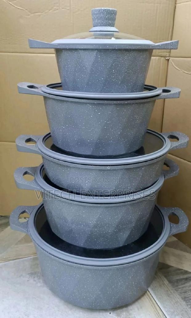 Bosch Non-Stick Cookware Granite Pots -10pcs Set- - main view