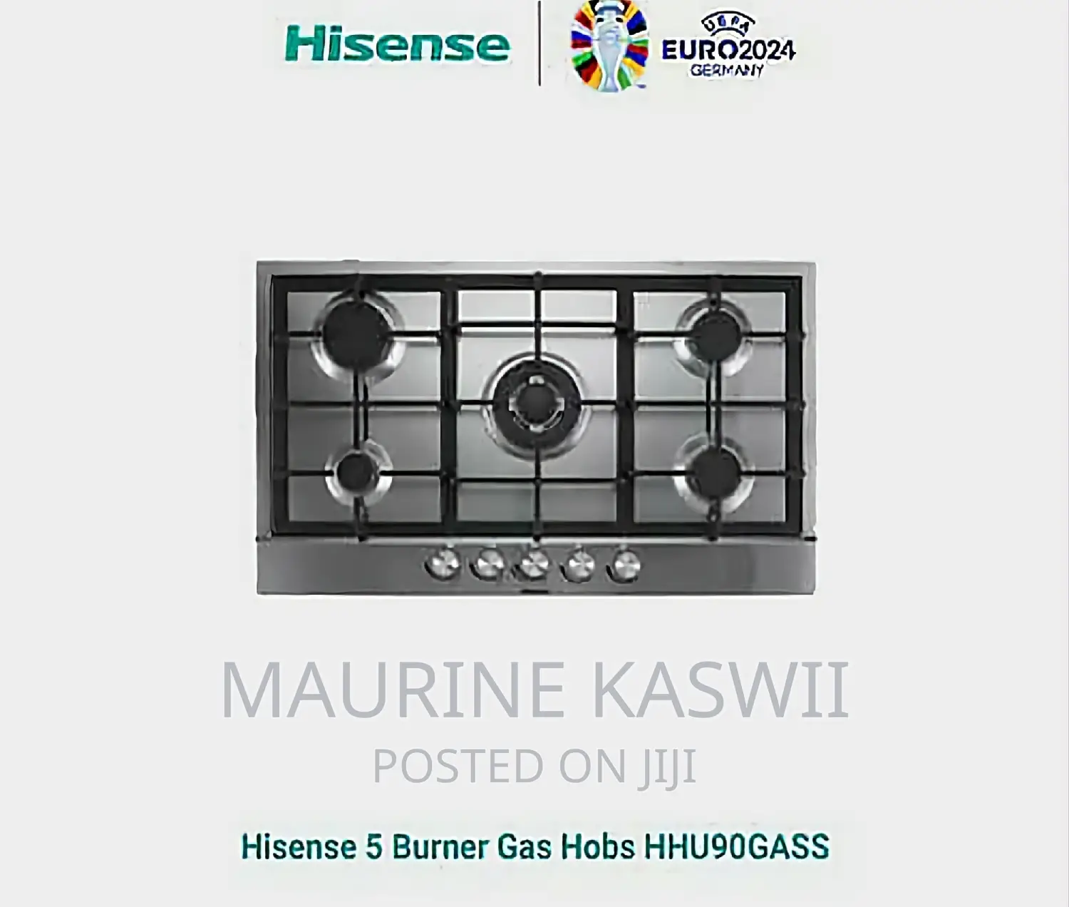 Hisense 5 Burner Built In Gas Hob