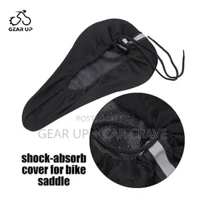 Bicycle Cycling Gel Comfortable Soft Saddle Cover Seat