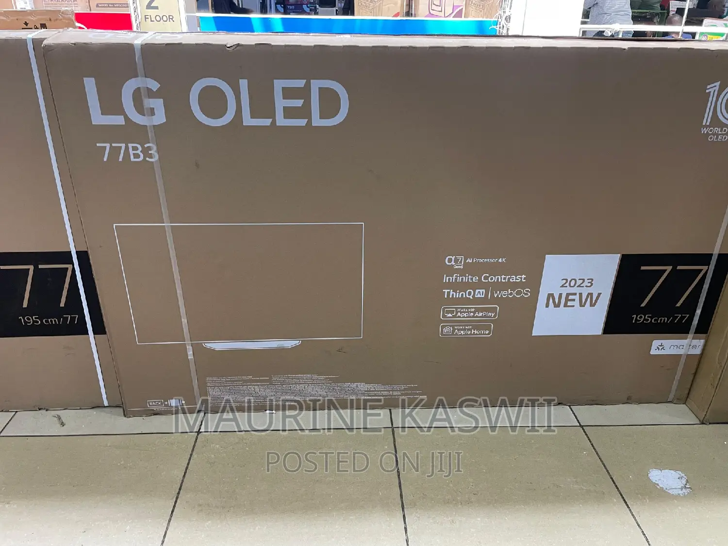 LG 77 Oled TV Smart Tv 77B3