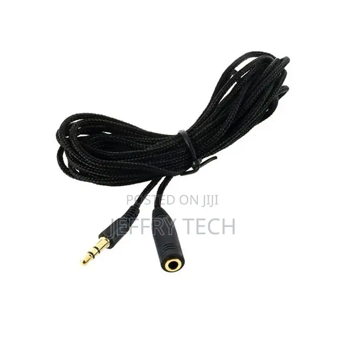 5M 16ft 3.5mm Female to Male F/M Headphone Stereo Audio-