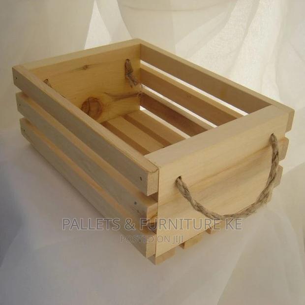 Heavy Wooden Box - main view