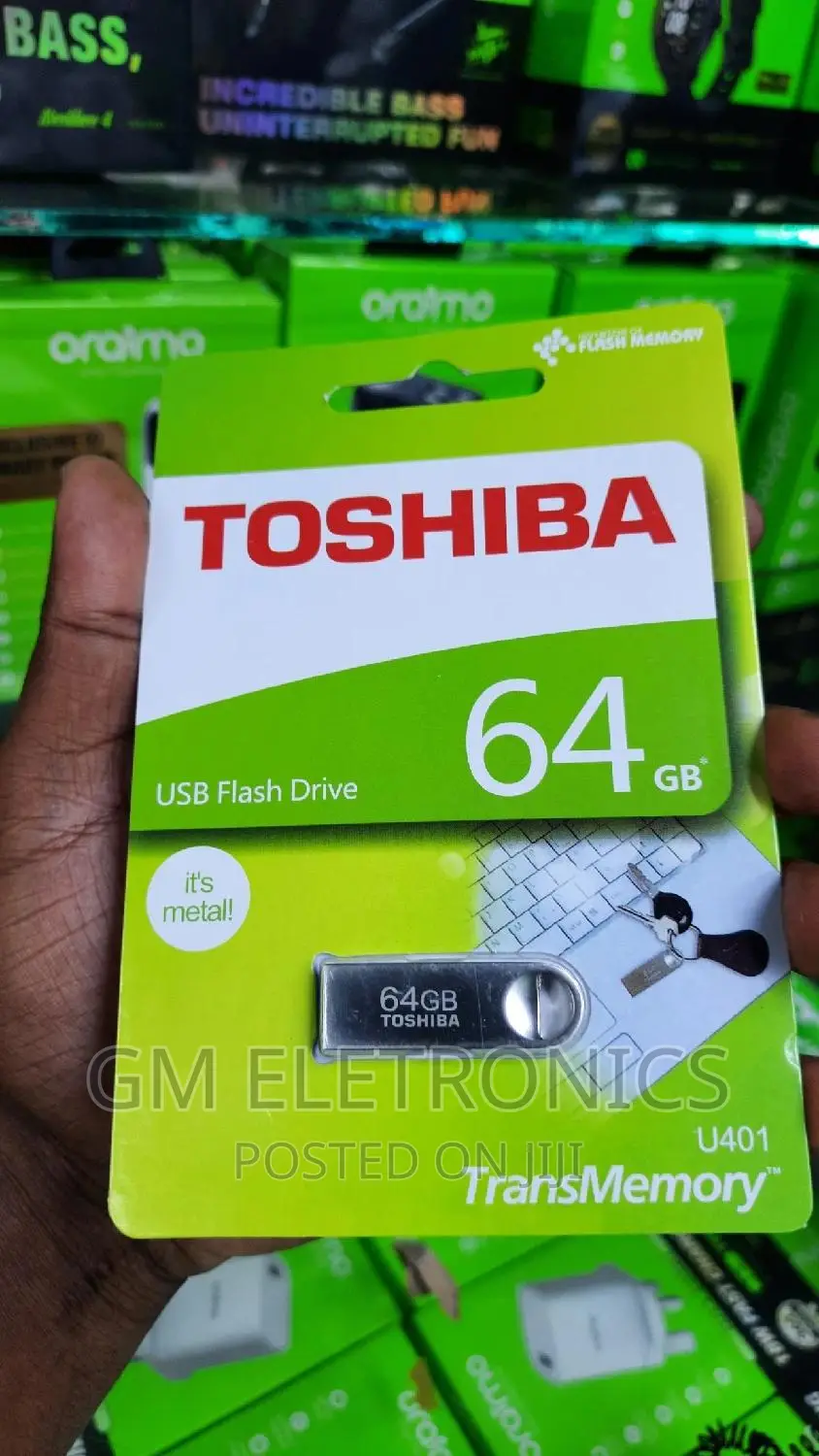 Toshiba 64gb Metallic Flash Drive.