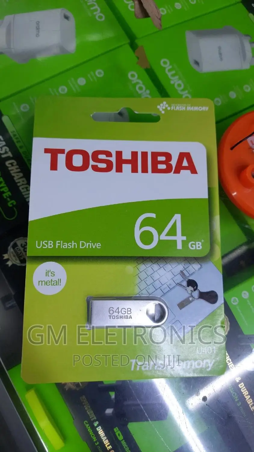 Toshiba 64gb Metallic Flash Drive.