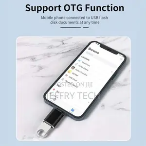 Phone Cable XQ-ZH001 USB Female to 8 Pin Male OTG Adapter