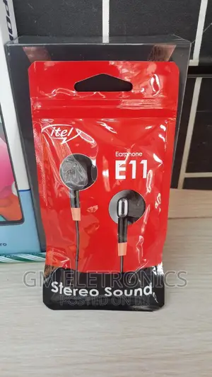 Itel E11 Stereo Earphone.