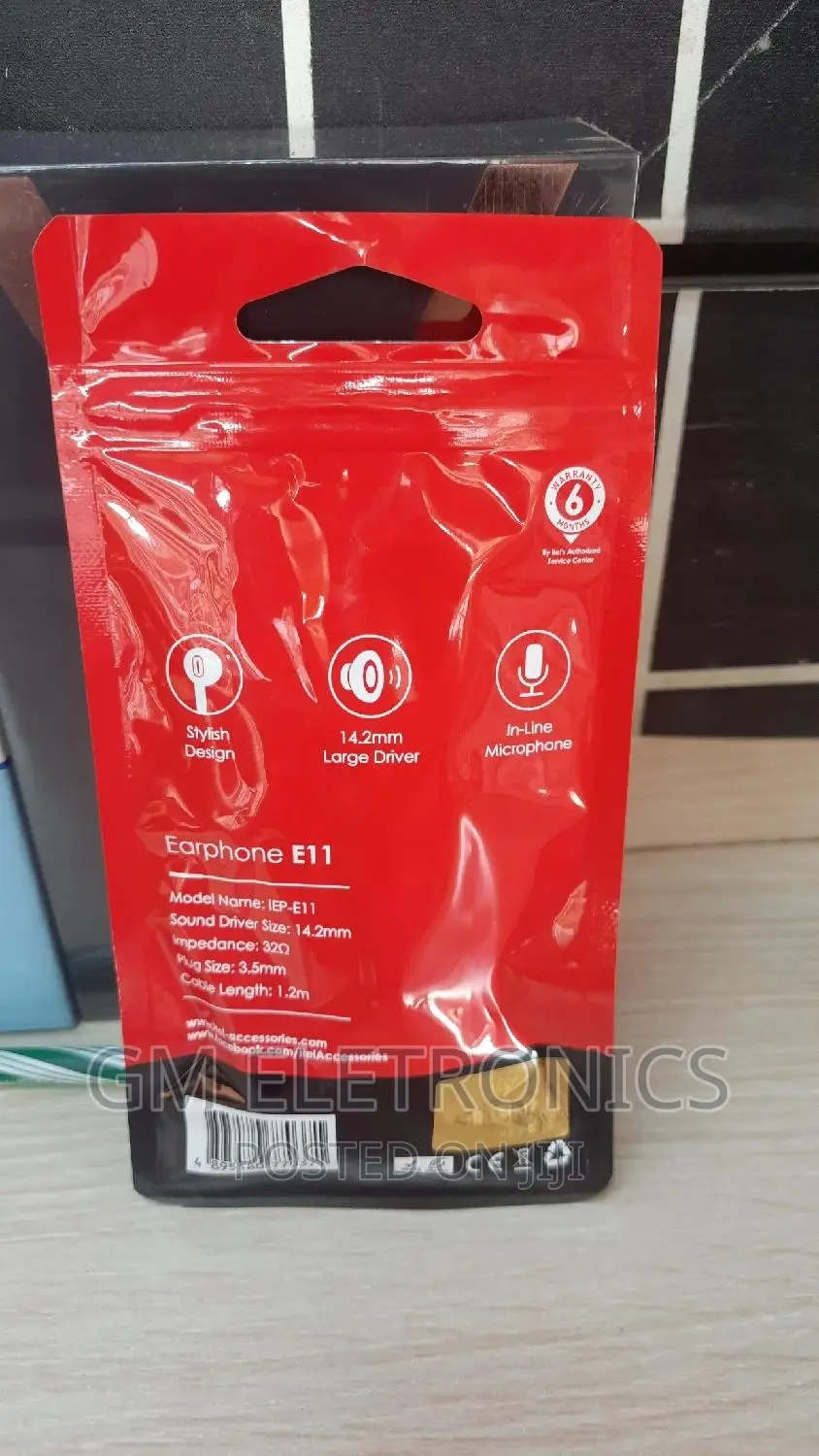Itel E11 Stereo Earphone.