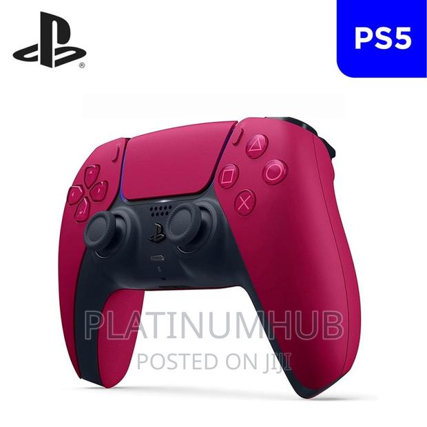 Red Wireless Ps5 Pad Q1 - main view