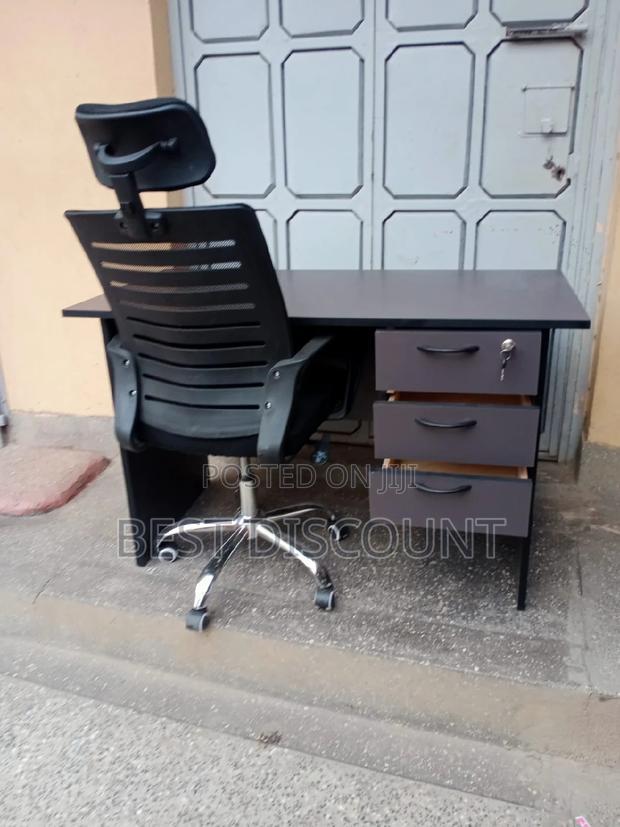 Office Desk and Chair - main view