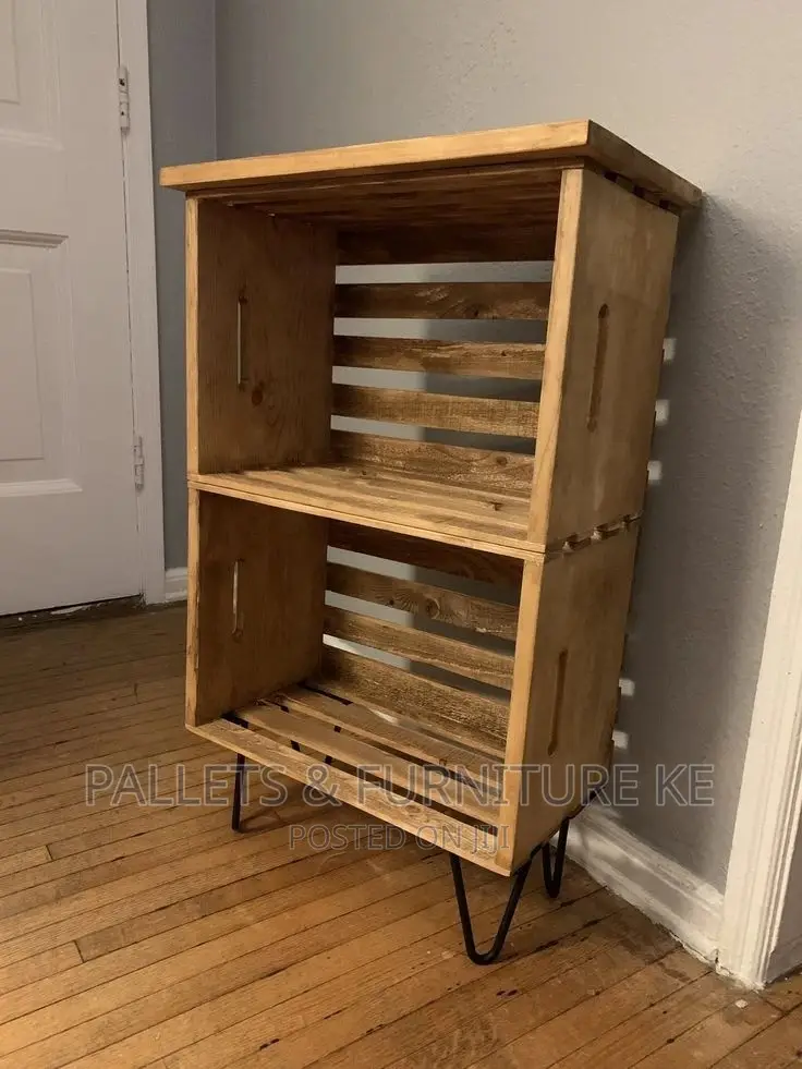 Crate Nightstand