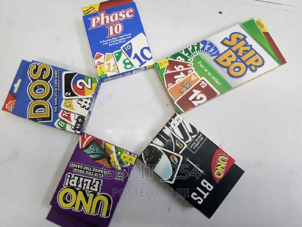 Skip Bo Uno BTS Uno Flip Do's Phase 10 - main view